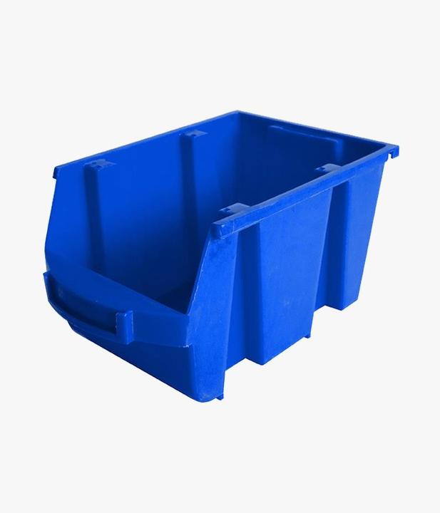 Image du produit Viso Boîte de rangement en plastique PP (12,5 x 15 x 12,5 cm, 4 l)