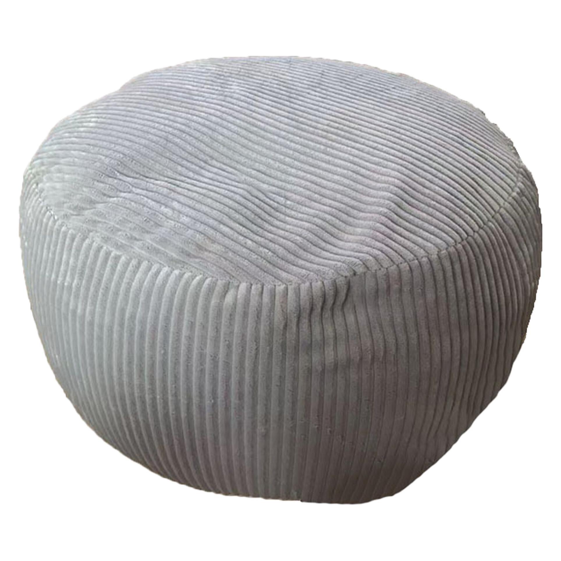 Relaxdays, Kruk, Cord-Pouf