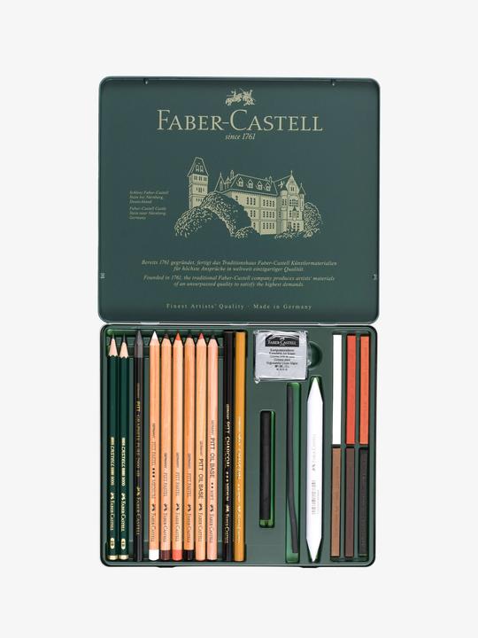 Actual product image Faber-Castell PITT Monochrome (21x)