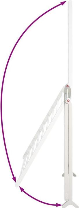 Actual product image vidaXL Trockenständer (15.20 m)