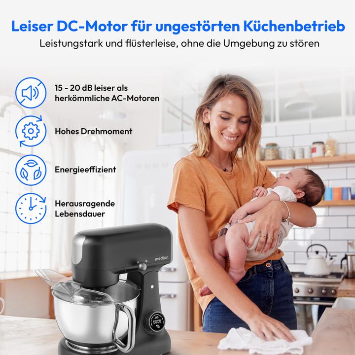 Actual product image Medion Digitale Küchenmaschine MD12600 (800 W, 4.60 l)