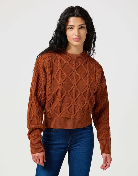 Produktbild Wrangler Pullover Cable Knit Sweater (L)