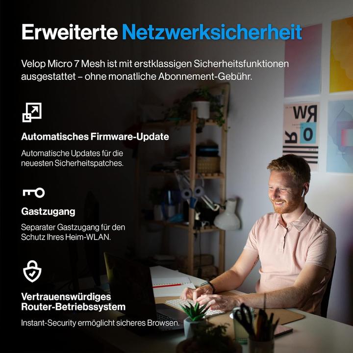 Immagine prodotto Linksys Velop Micro 7 BE5000 Dual-Band Wi-Fi 7 Mesh System (3-pack)