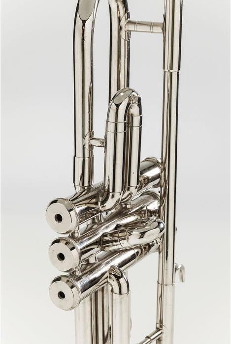 Actual product image Kare Design Table Lamp Trumpet Jazz Silver (E27)