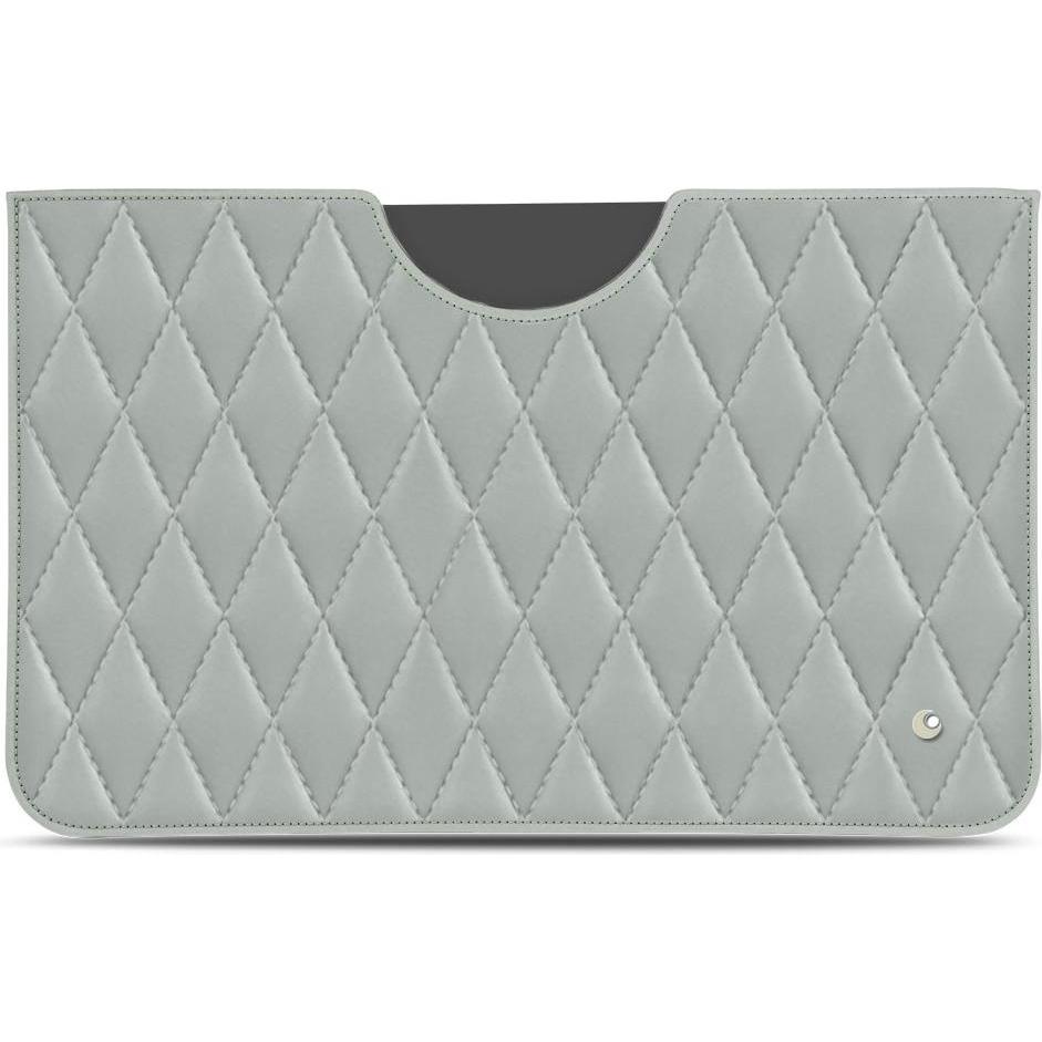 Noreve Lederschutzhülle (iPad 10.2 2019), Tablet Hülle, Grau