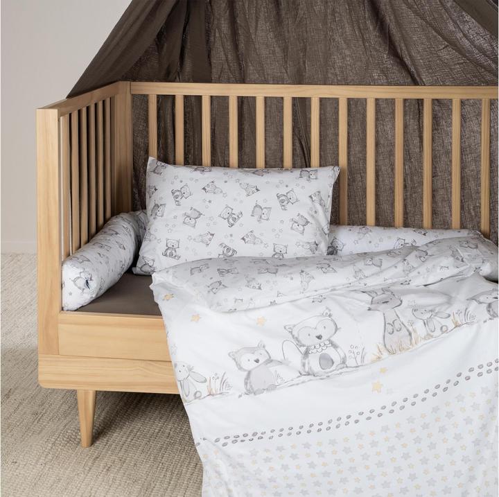 Immagine prodotto Julius Zöllner Biancheria da letto 100/135+40/60, coniglietto e gufo