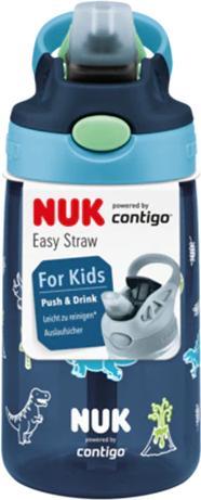 Produktbild NUK Trinkflasche Contigo Easy Straw Cup 420ml blau (0.42 l)