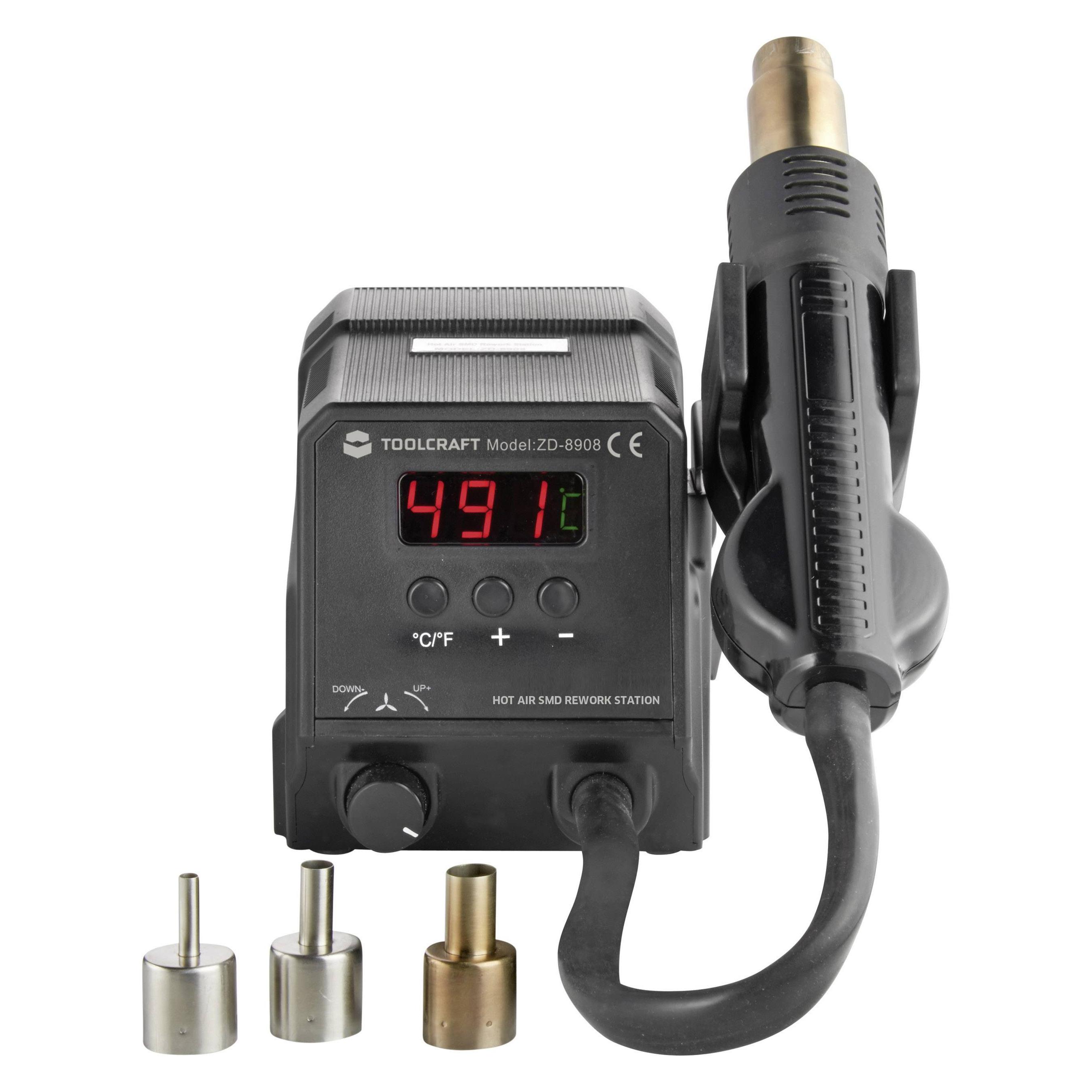 Toolcraft Heissluft-Löt-/Entlötsystem für SMD (1488529)