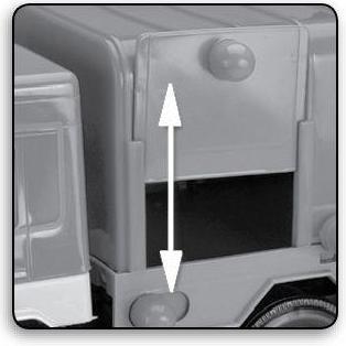Produktbild Wader Red Middle Truck Garbage Truck