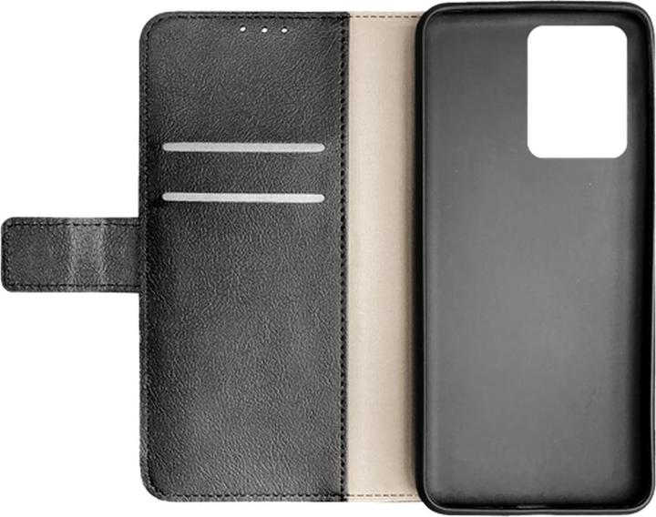 Produktbild Just in Case Pu-Leder Book HÃ¼lle Schwarz Poco X5 Pro (Xiaomi Poco X5 Pro)