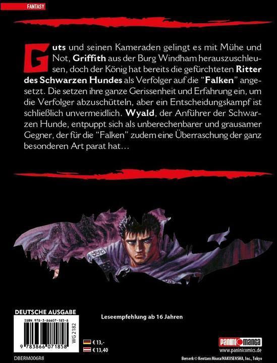 Produktbild Panini Berserk Max 6 (Deutsch, Kentaro Miura, 2007)