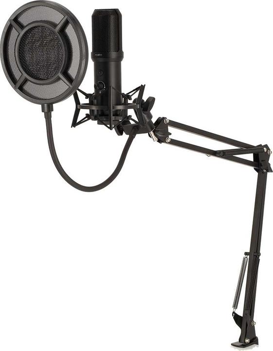 Immagine prodotto Nedis Microfono da gioco | Utilizzato per: Desktop / Notebook | USB Tipo-A | Interruttore On/Off | Filtro