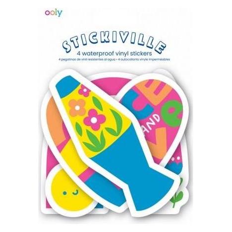 Ooly, Stickers, Wasserfeste Aufkleber Frieden Und Liebe (4 Sticker)