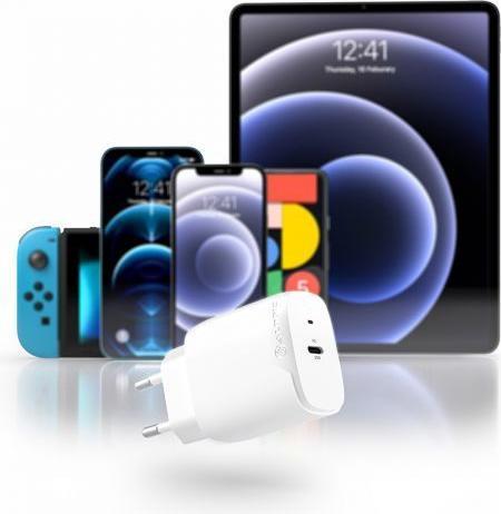 Actual product image Alogic Charging adapter USB-C 20W white (20 W)