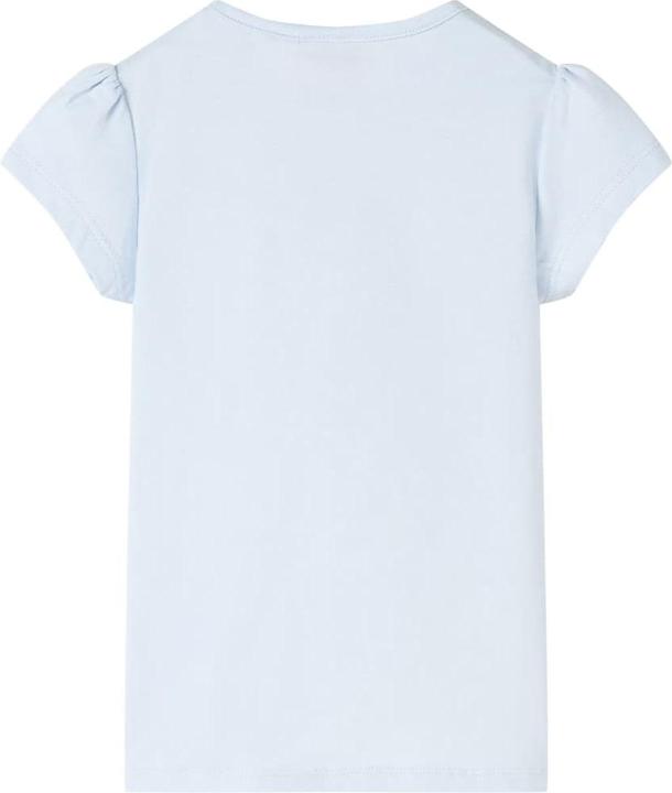 Immagine prodotto vidaXL T-shirt per bambini azzurro 92,Materiale: 95 % cotone. 5 (92)