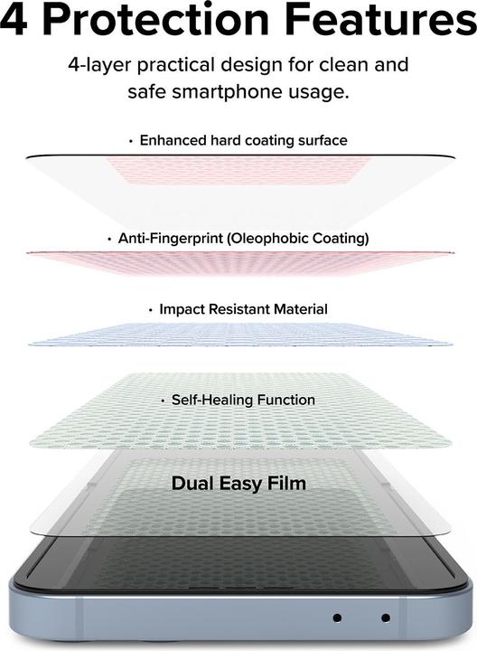 Produktbild Ringke Screen Protector for Galaxy Z Fold 6 DUAL EASY FILM 2 pack (2 Stück)