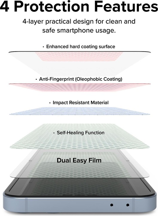 Produktbild Ringke Screen Protector for Galaxy Z Fold 6 DUAL EASY FILM 2 pack (2 Stück)