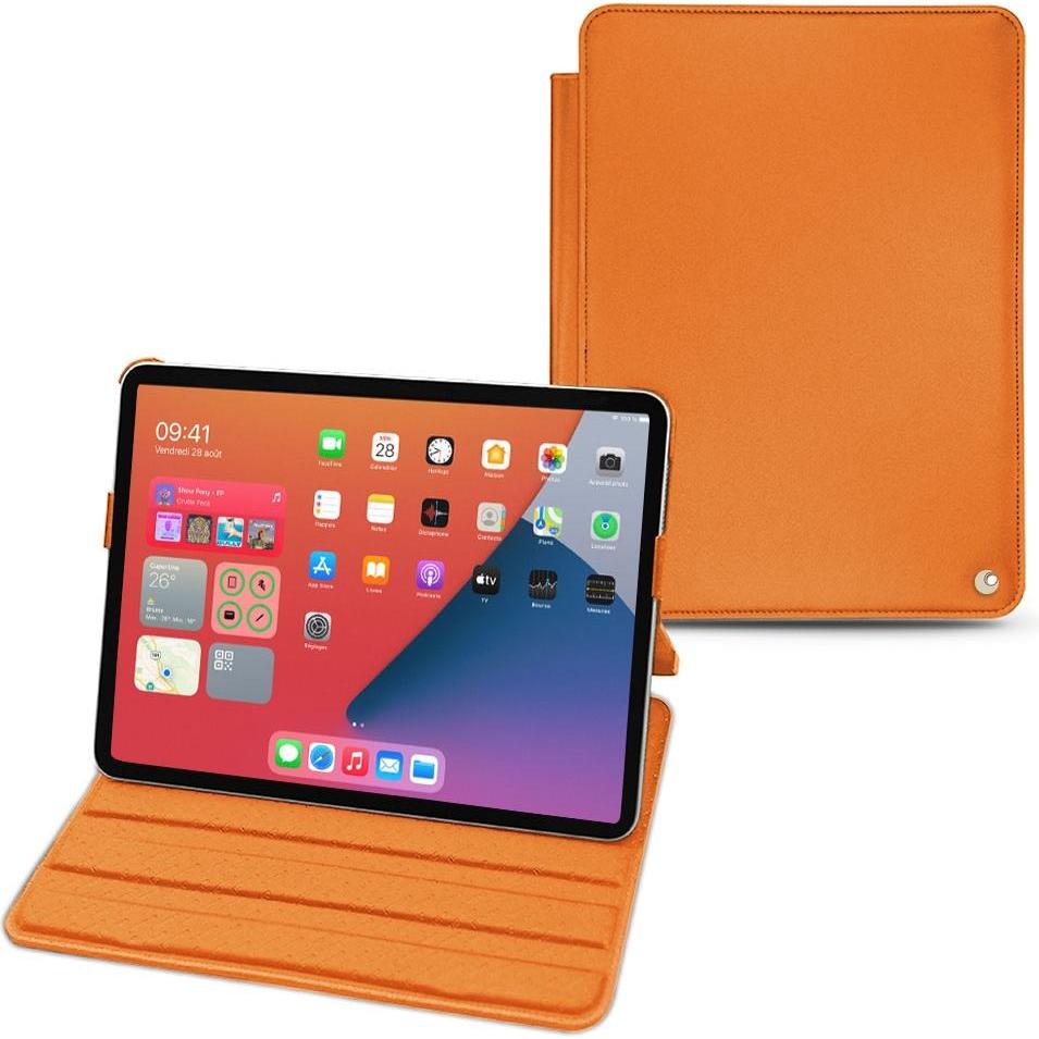 Noreve Lederschutzhülle horizontal (iPad mini 6), Tablet Hülle, Orange
