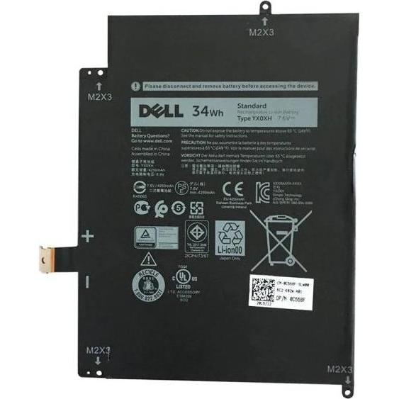 Dell Battery, 90WHR, 6 Cell (6 Zellen), Notebook Akku