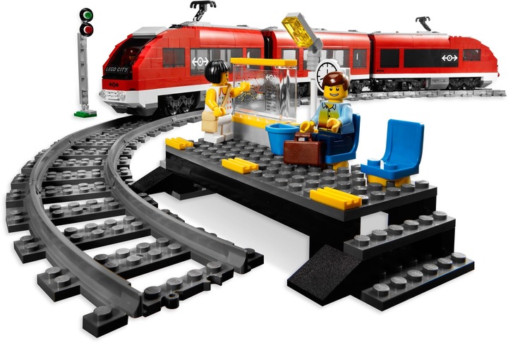 Actual product image LEGO City Passenger Train (7938, LEGO City)