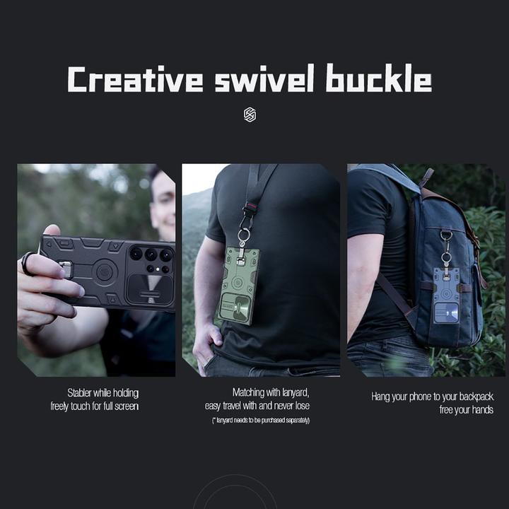 Actual product image Nillkin CamShield Armor Pro Series (Samsung Galaxy S23 Ultra)