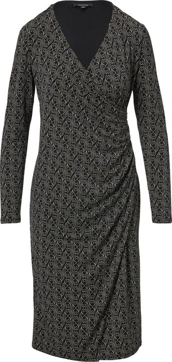 Image du produit Comma Kleid Gemustertes Midi-Kleid in Wickeloptik (46)