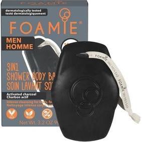 Thumbnail - Foamie, Duschmittel, MenÂ's shower soap for face. body and hair What A Man (3 in 1 Shower Body Bar) 90 g