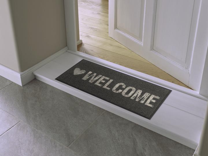 Image du produit Wash + Dry wash+dry Fussmatte Warmly Welcome 35 x 75 cm, Eigenschaften (35 x 75 cm)