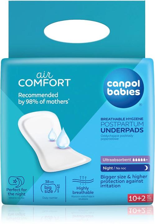 Image du produit Canpol Coussinets post-partum Night (10 x)