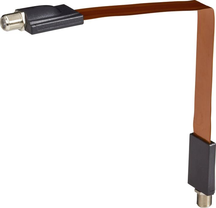 Image du produit Renkforce Câble plat SAT 0.3 m, cuivre (Câble satellite)