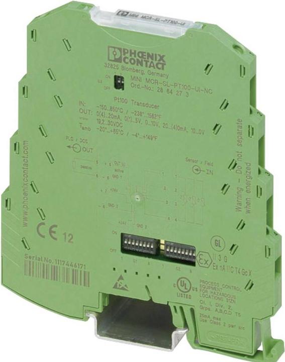Produktbild Phoenix Contact Temperaturmessumformer Pt100 MINI MCR