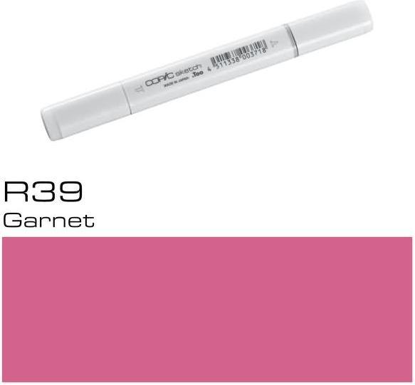 Image du produit Copic Sketch Type R - 39 (R39 - Garnet, 1 x)