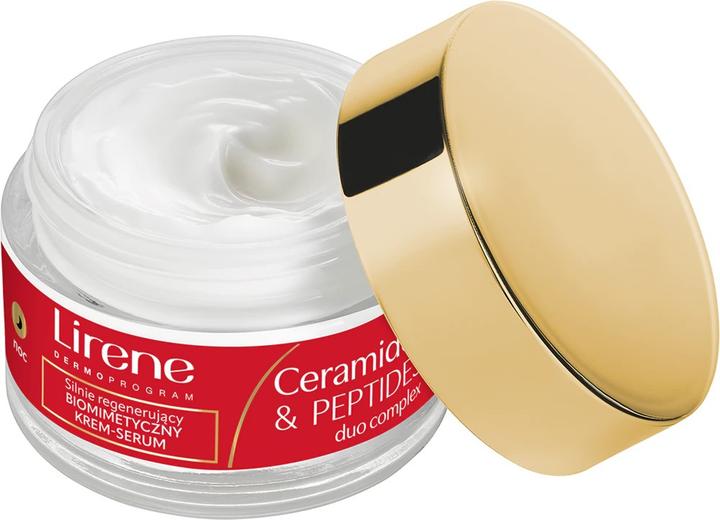 Image du produit Lirene Silnie regenerujący krem-serum o bogatej formule 60+ na noc 50ml (50 ml)
