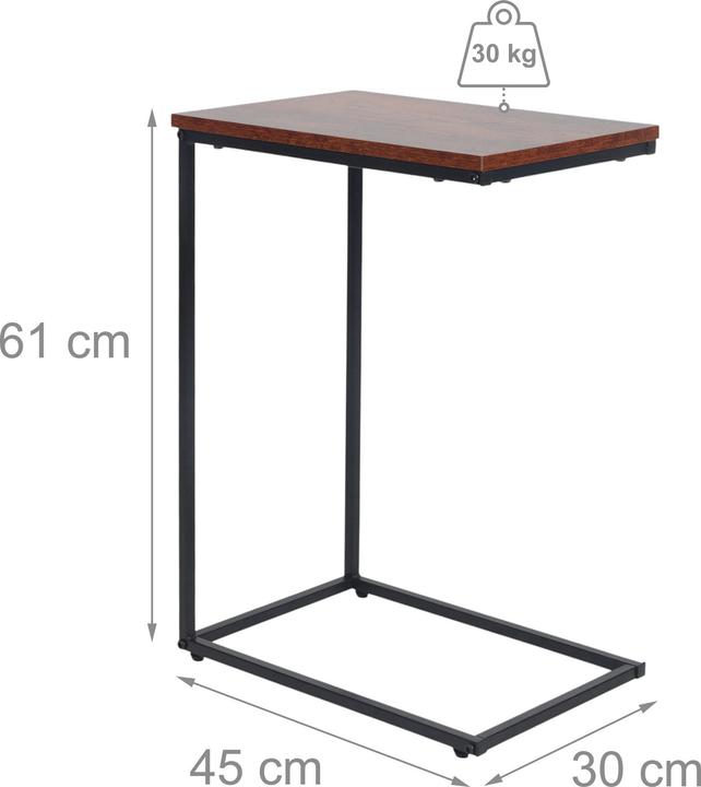 Image du produit Relaxdays Table d'appoint