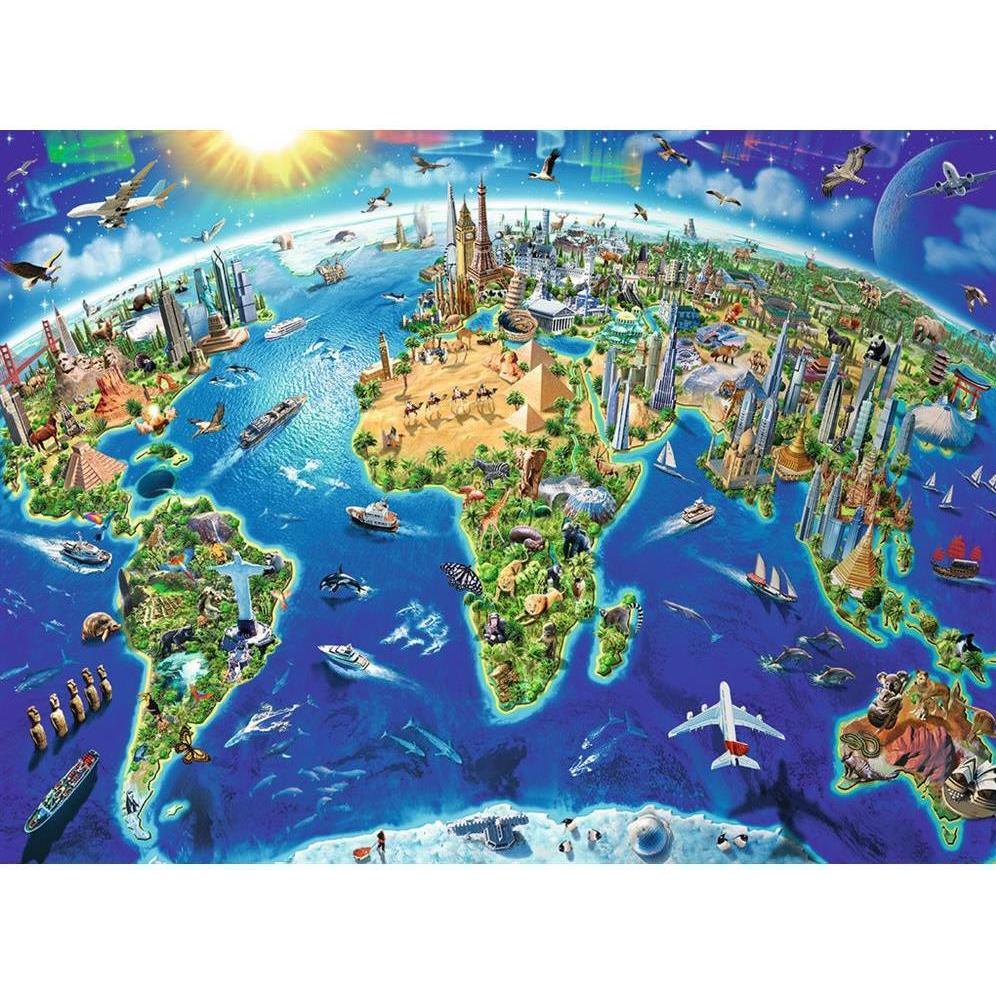 Thumbnail - Ravensburger Grosse, weite Welt (200 Teile)
