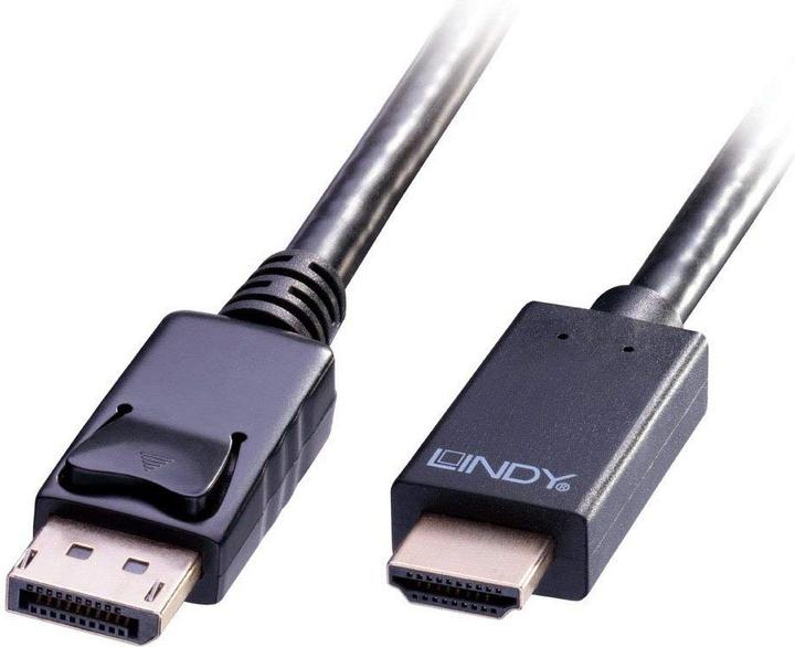Image du produit Lindy DisplayPort — HDMI (Typ A) (5 m, HDMI, DisplayPort, 2.0)