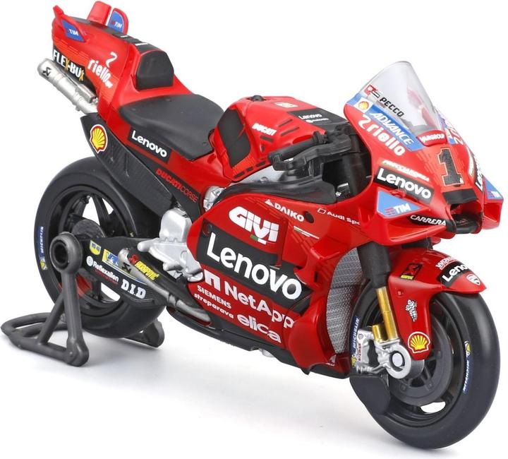 Image du produit Maisto MotoGP 1/18 Ducati Lenovo #1 Bagnaia 2024