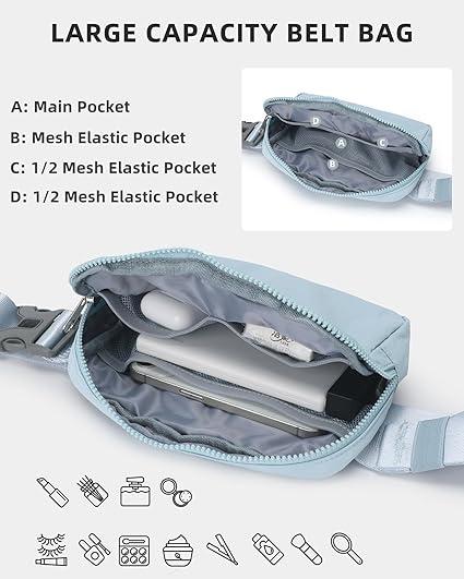 Produktbild Only-Bags.Store Gürteltasche, Mode Crossbody Fanny Packs Wasserdichte Mini-Gürteltasche Gürteltasche für Laufen