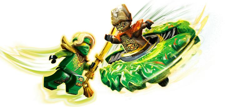 Produktbild LEGO Lloyd vs. Elementarmonster-Spinner (71850)