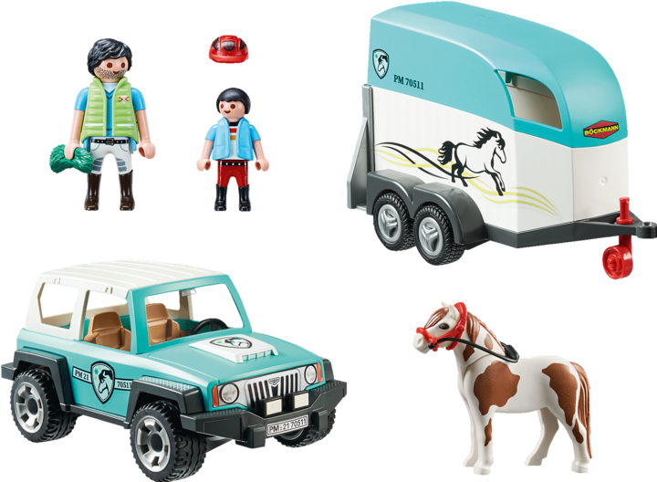 Actual product image Playmobil 70511 Car with trailer (70511, Playmobil Country)