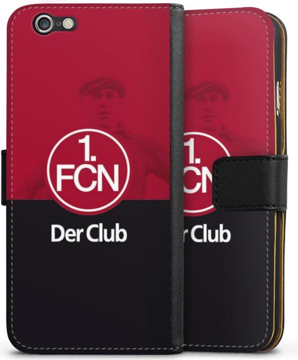 Produktbild DeinDesign Tasche für Apple iPhone 6 Handy Flip Case Wallet Cover Handytasche Leder Der Club Offizielles (Apple iPhone 6)