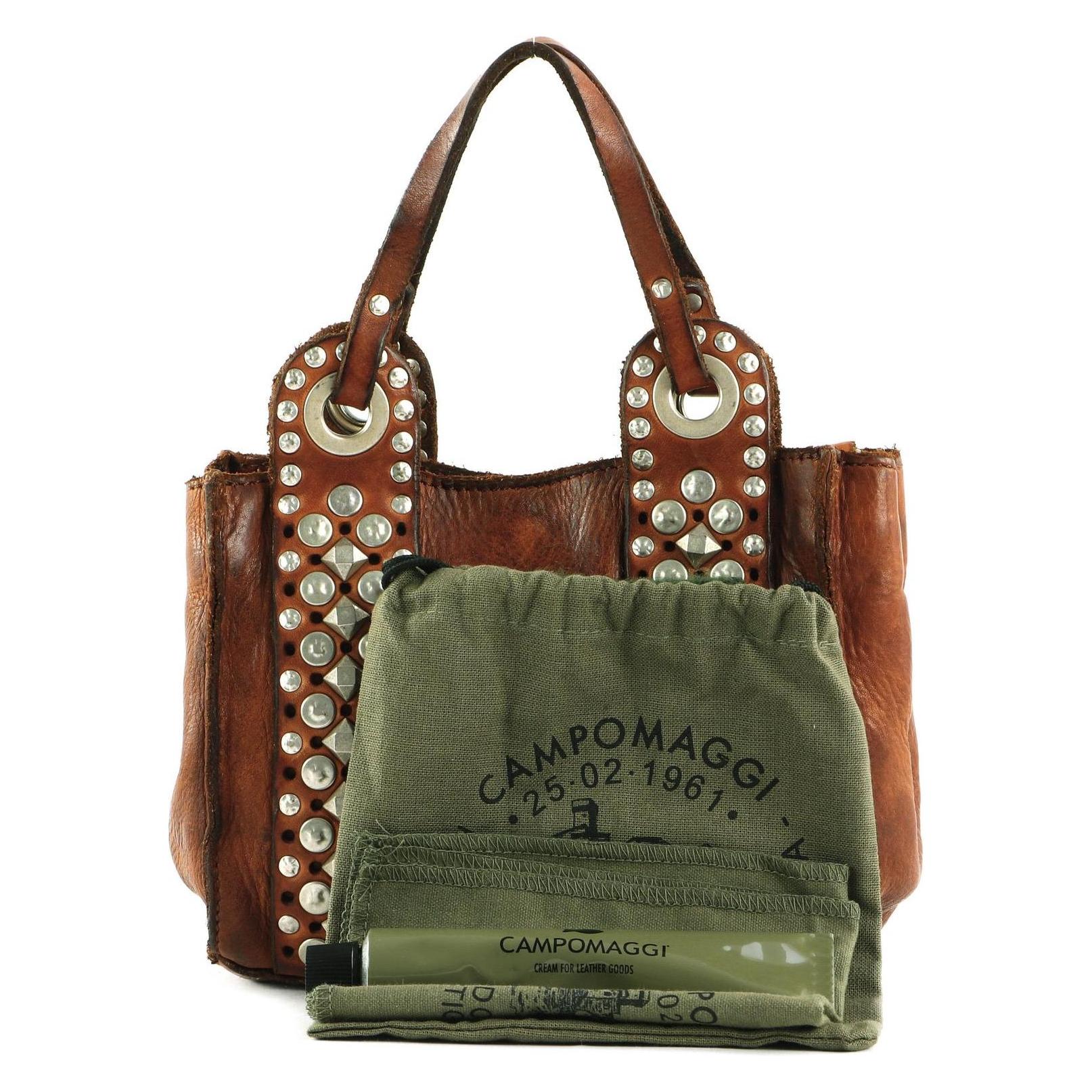Campomaggi, Damen, Handtasche, Crossbody Bag Mini, Braun