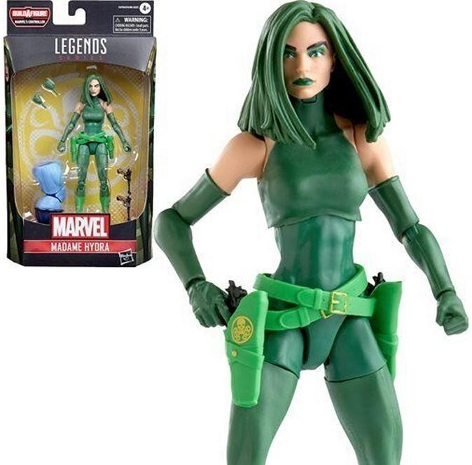 Actual product image Hasbro Legends Series Madame Hydra, 15 cm tall action figure to collect, 4 accessories