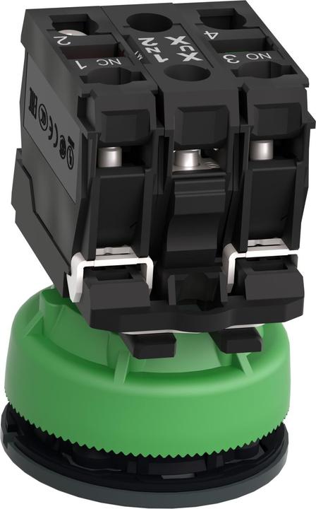 Produktbild Schneider Electric Leuchtdrucktaster, kompl, Flush, XB5FW34B5