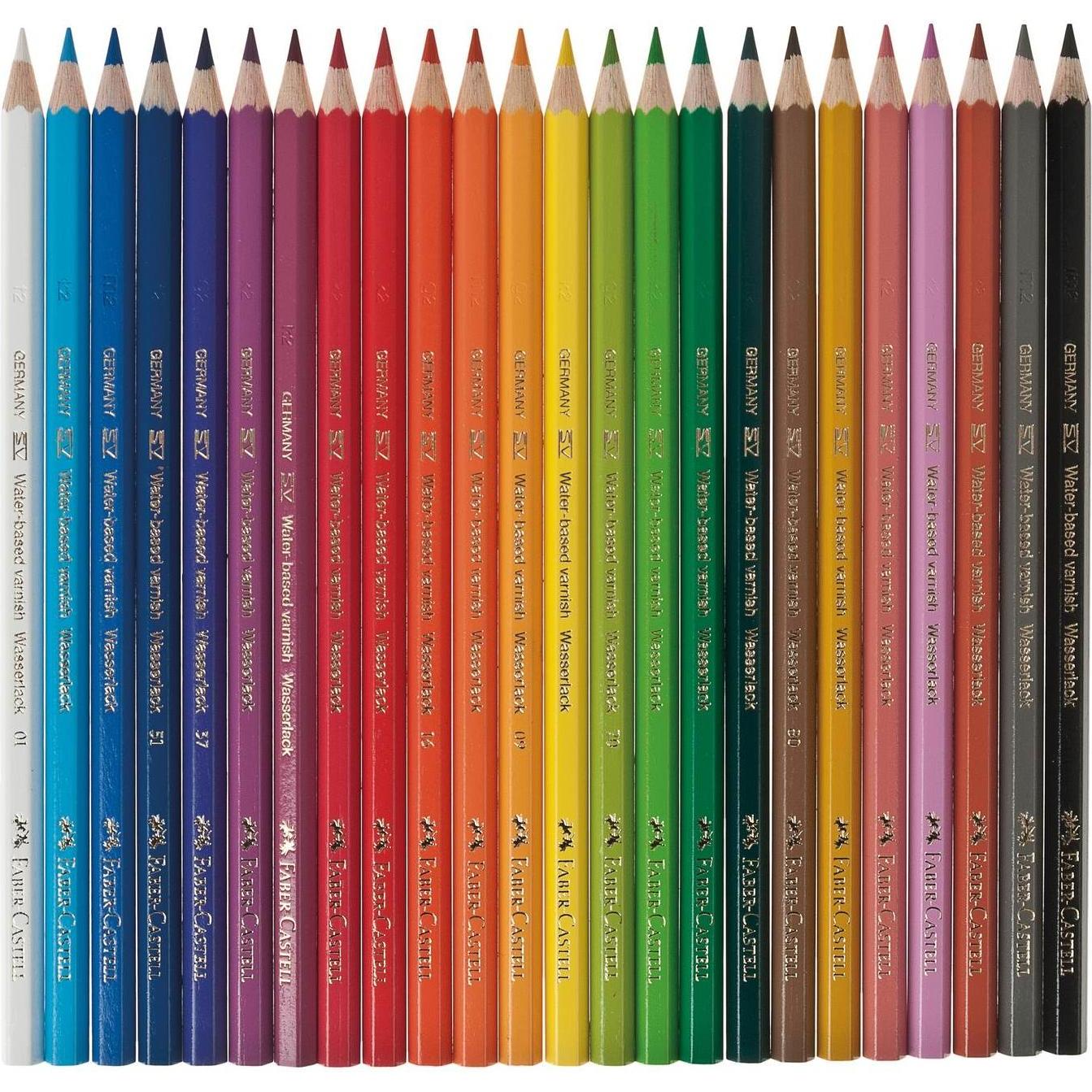 Thumbnail - Faber-Castell, Malstifte, Castle Eco (Mehrfarbig, 24 x)