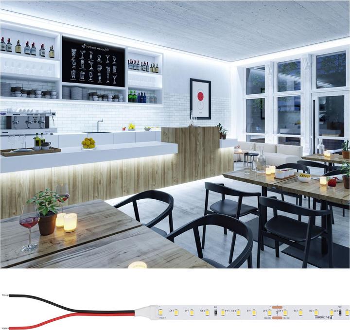 Actual product image Paulmann Pro Strip Silver P75 (Daylight, 1000 cm, Indoor)