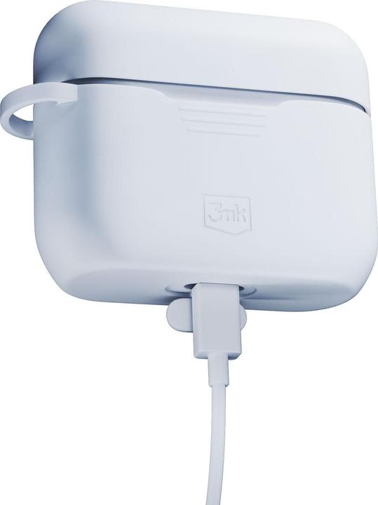 Produktbild 3MK Etui Silicone AirPods Case do Apple AirPods Pro 3 biały (Kopfhörer Hülle)