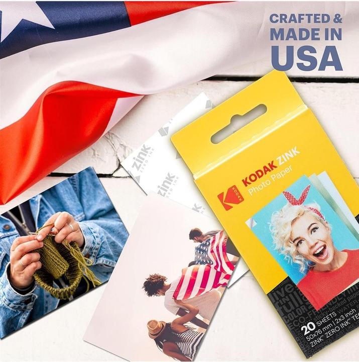 Image du produit Kodak Appareil photo à tirage instantané Barbie Printomatic