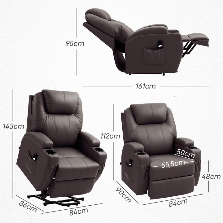 Image du produit Outsunny Fauteuil releveur