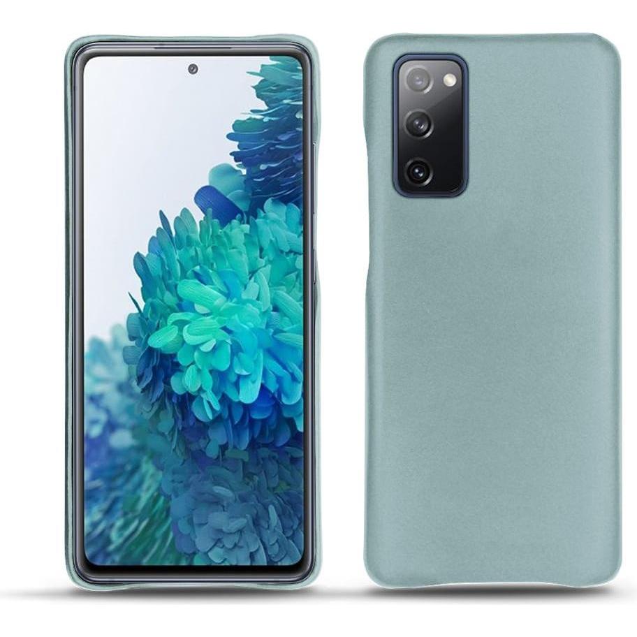 Noreve Lederschutzhülle (Samsung Galaxy S20 FE), Smartphone Hülle, Blau